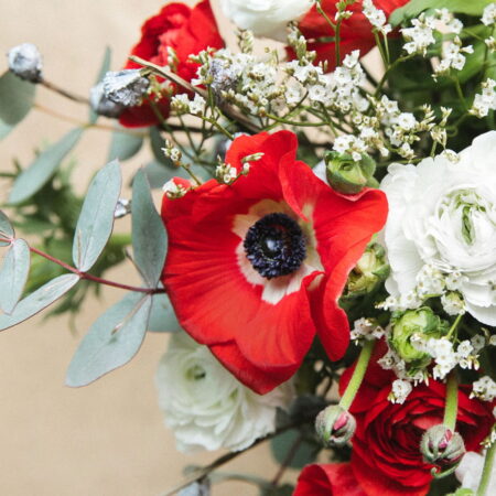 Bouquet de Noël Bouquet de Noël, par Votre Studio Floral, fleuriste à Paris