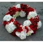 COURONNE ENTERREMENT COMBAVA, par Tout Fleur Tout flamme, fleuriste à L'Haÿ-les-Roses