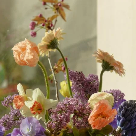 Bouquet Félicitations, par Gilles Sonnet, fleuriste à Fontaine-lès-Dijon