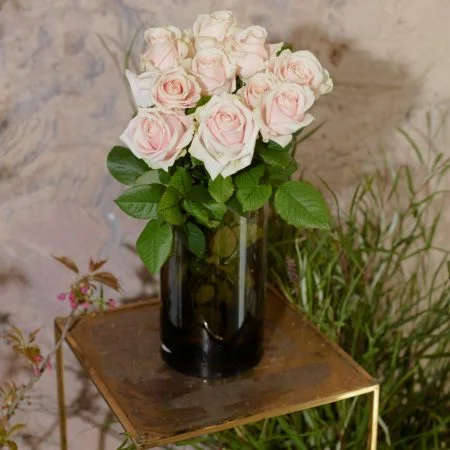 Bouquet de Roses roses, par Passiflore Atelier & Boutique, fleuriste à Serris, France