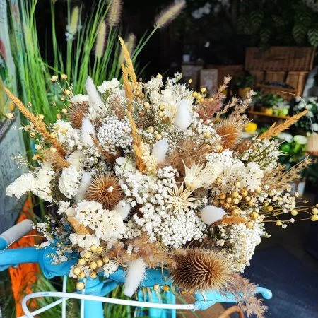 Bouquet de fleurs séchées naturel Bouquet de fleurs séchées naturel, par L'ART Ô ZOIR, fleuriste à Tours