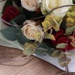 Bouquet de roses, par Gaïa, fleuriste à Ondres