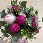 Bouquet Pivoines, par Le Jardin de O'hara, fleuriste à Pontoise