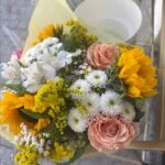 Bouquet tournesols, by Hannaya Fleurs, florist in Bonneuil-sur-Marne
