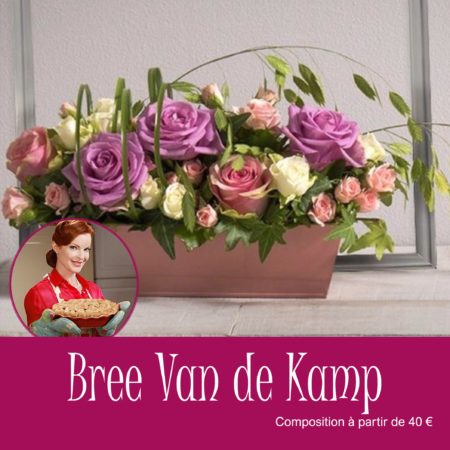 votre artisan fleuriste vous propose le bouquet : BREE VAN DE KAMP - COMPOSITIONS BASSES