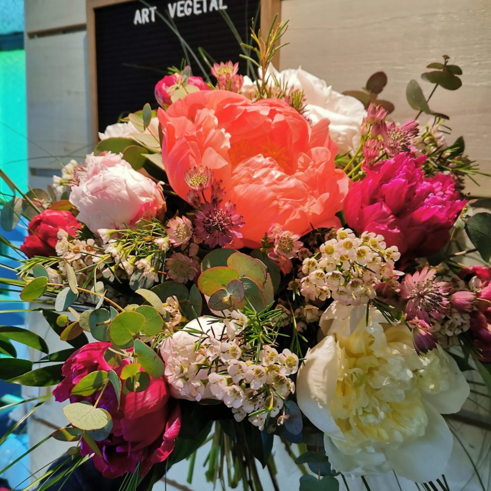Bouquet de saison, par Art Végétal, fleuriste à Corbas