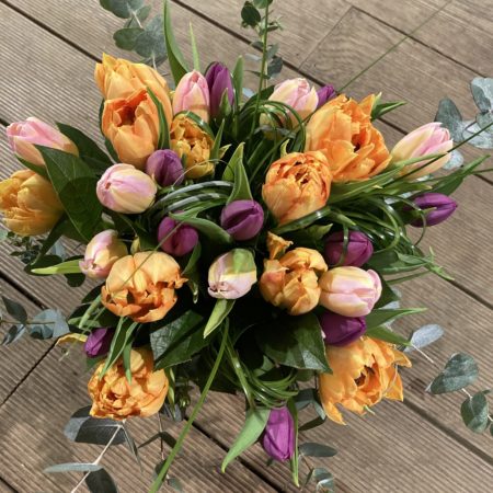 Bouquet De Tulipes, par Au Pouvoir Des Fleurs, fleuriste à Saint-Martin-des-Champs