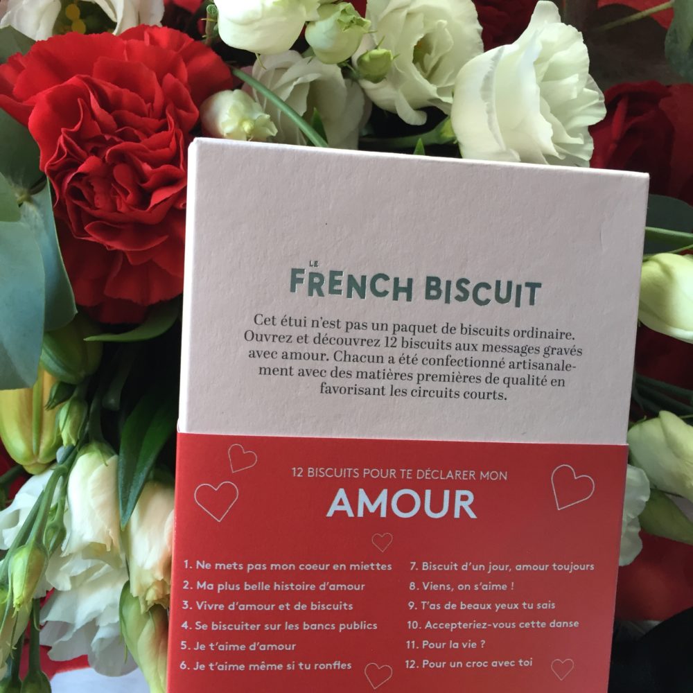 Le French Biscuit AMOUR, par Hanakawa, fleuriste à Meudon