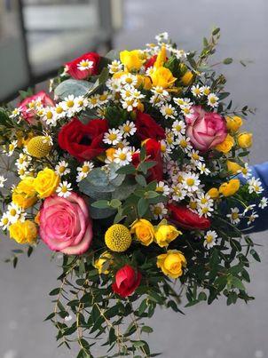 Bouquet Pétillant, par La Rose d'Ispahan, fleuriste à Paris