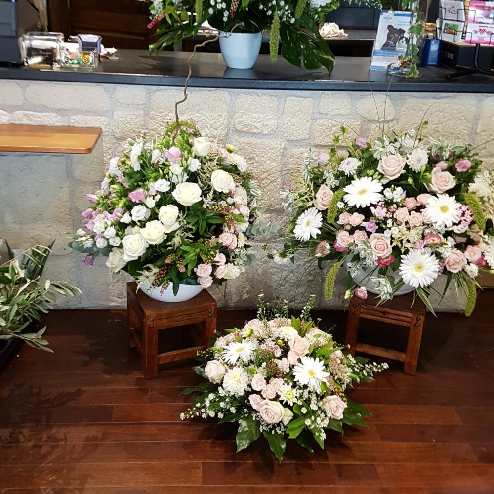 Composition de fleurs coupées, par Le Kiosque, fleuriste à Saint-Maur-des-Fossés