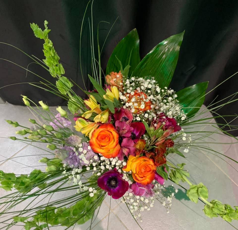 Bouquet Pimpant, par Au langage des fleurs, fleuriste à La Roche-sur-Foron