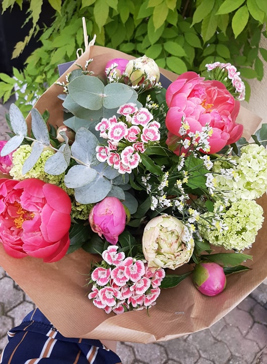 Bouquet de saison (mai), par Lilas Rose Artisan Fleuriste, fleuriste à Verzy