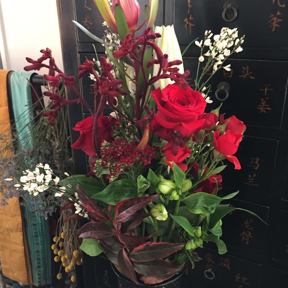 Bouquet haut, par Hanakawa, fleuriste à Meudon
