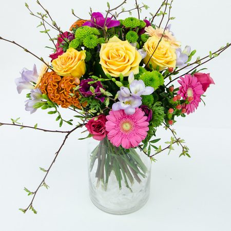votre artisan fleuriste vous propose le bouquet : BOUQUET DE PRINTEMPS