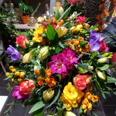 Tout en couleur, par Canopée, fleuriste à Bourgueil