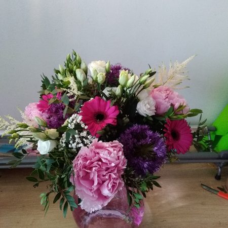 votre artisan fleuriste vous propose le bouquet : Bouquet Je t'aime Maman