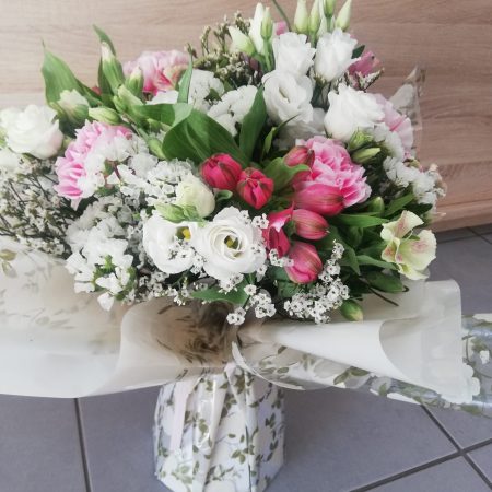Bouquet d'été, par Le trèfle à quatre fleurs, fleuriste à Gondecourt