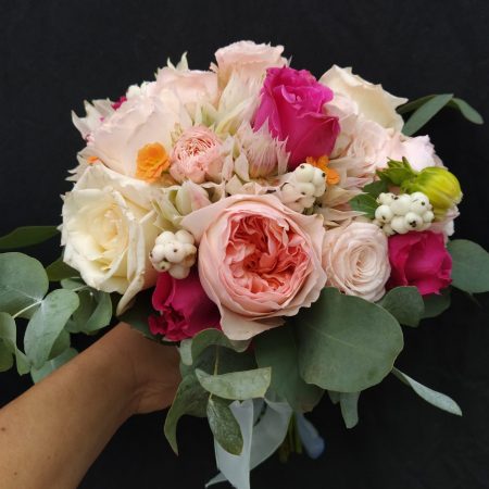 votre artisan fleuriste vous propose le bouquet : Juliette