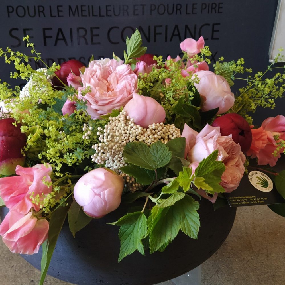 Peonie and Love, par La Fabrique Végétale, fleuriste à Wissous