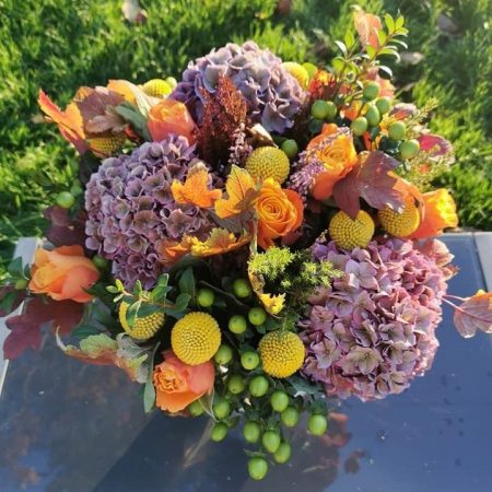 votre artisan fleuriste vous propose le bouquet : Bouquet Automnal