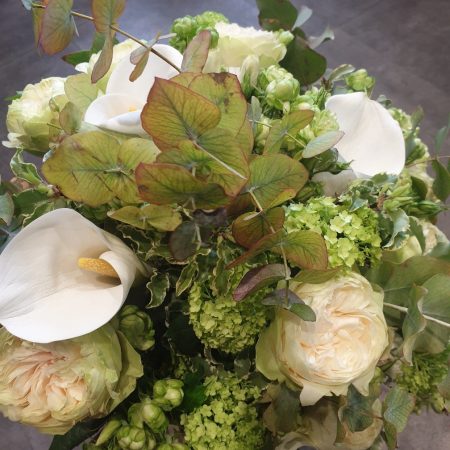 votre artisan fleuriste vous propose le bouquet : Bouquet Blanc