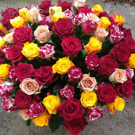 votre artisan fleuriste vous propose le bouquet : Bouquet Coup De Coeur