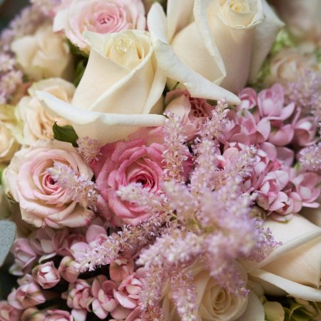 Bouquet rose, par Les jolies choses, fleuriste à Couëron