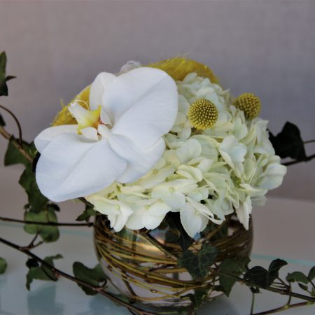 votre artisan fleuriste vous propose le bouquet : Création Simplicité
