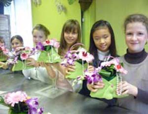 Cours d'Art Floral enfant