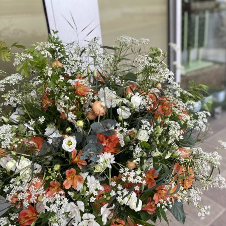 Panier Champêtre, par LP floral designer, fleuriste à Villenave-d'Ornon