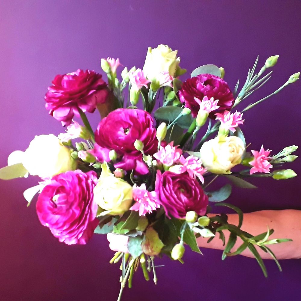 Bouquet Romance, par L'Olive En Fleurs, fleuriste à Paris