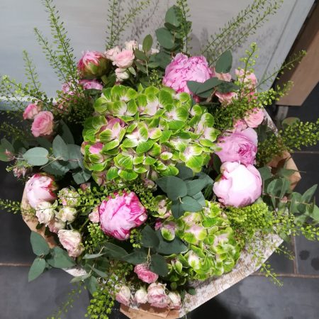 Bouquet Tendresse, par Canopée, fleuriste à Bourgueil
