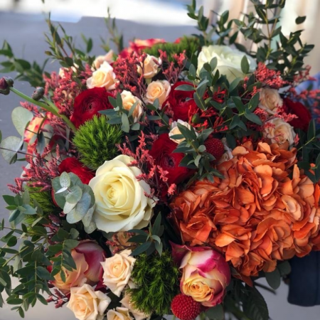 Bouquet Vitamine, par La Rose d'Ispahan, fleuriste à Paris