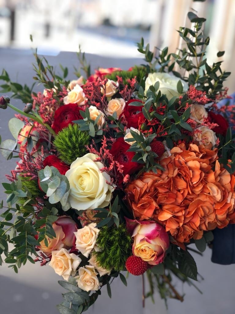 Bouquet Vitamine, par La Rose d'Ispahan, fleuriste à Paris