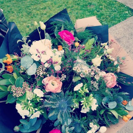 votre artisan fleuriste vous propose le bouquet : Bouquet Atelier Du Chardon