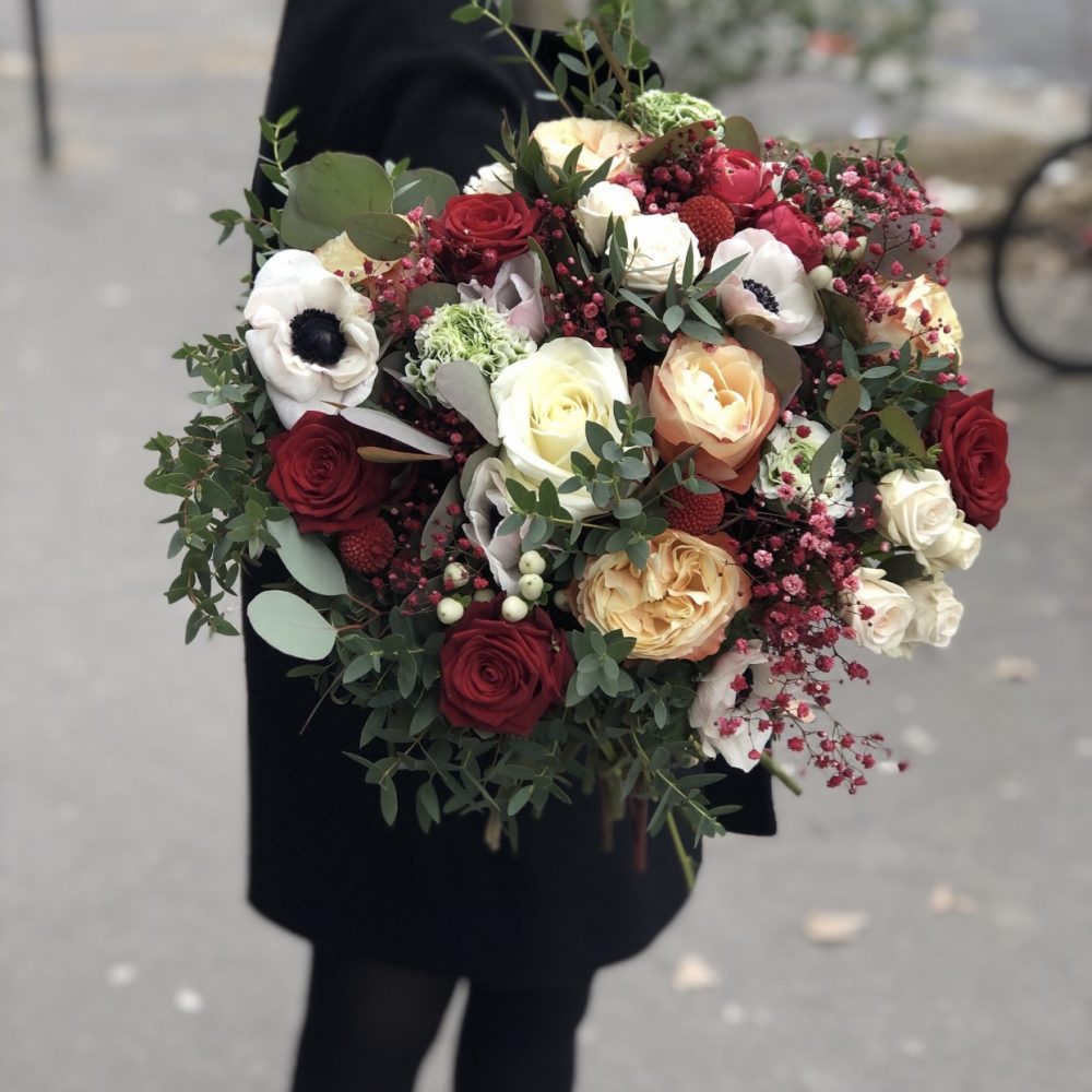 Bouquet Aisance, par La Rose d'Ispahan, fleuriste à Paris