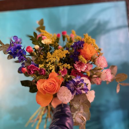 votre artisan fleuriste vous propose le bouquet : Lilou
