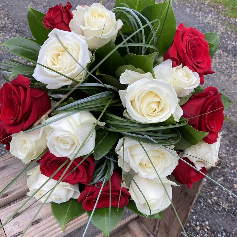 Bouquet De Roses, par Le Camélia, fleuriste à Tresses