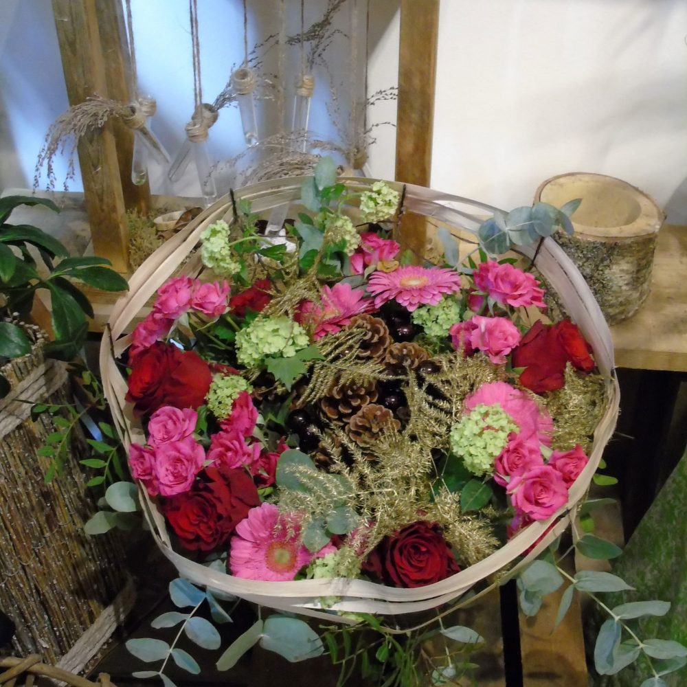 Bouquet Structure, par Akane - Le murmure des fleurs, fleuriste à Barjols