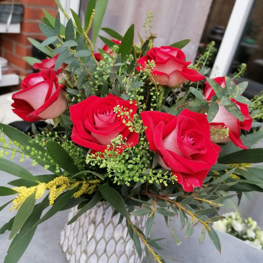 Rouge Passion, par Le trèfle à quatre fleurs, fleuriste à Gondecourt