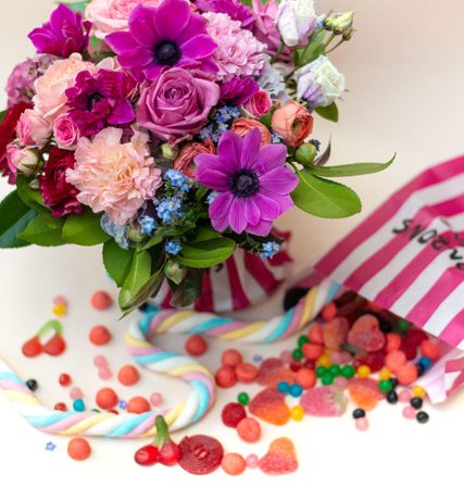 votre artisan fleuriste vous propose le bouquet : Candy Crush