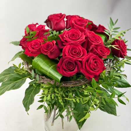 votre artisan fleuriste vous propose le bouquet : Le bouquet Amour Intense