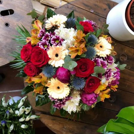 Bouquet de couleurs, par Jardin d'Antan, fleuriste à Forcalqueiret