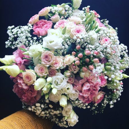 Bouquet Romantique, par La chaine de cœur, fleuriste à Barr