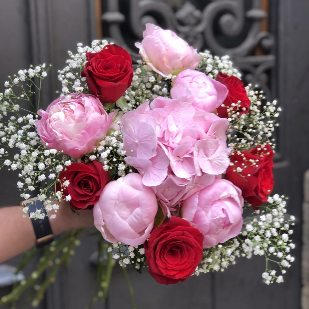 Bouquet Glamour, par La chaine de cœur, fleuriste à Barr