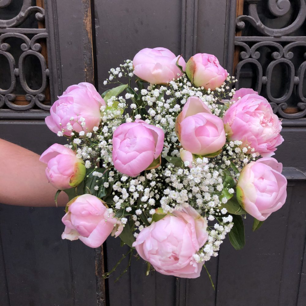 Bouquet Bonheur, par La chaine de cœur, fleuriste à Barr