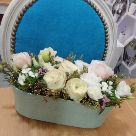 votre artisan fleuriste vous propose le bouquet : Fleurs de table
