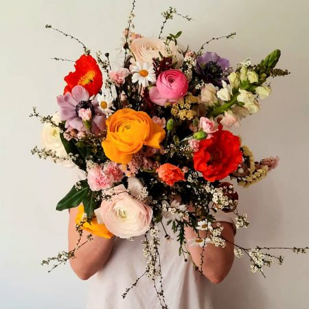 Bouquet Le Très Sympa, par L'Olive En Fleurs, fleuriste à Paris