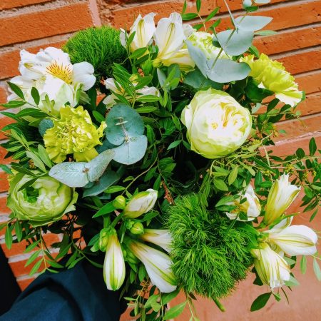 Bouquet Naissance, par A'rt Végétal, fleuriste à Toulouse
