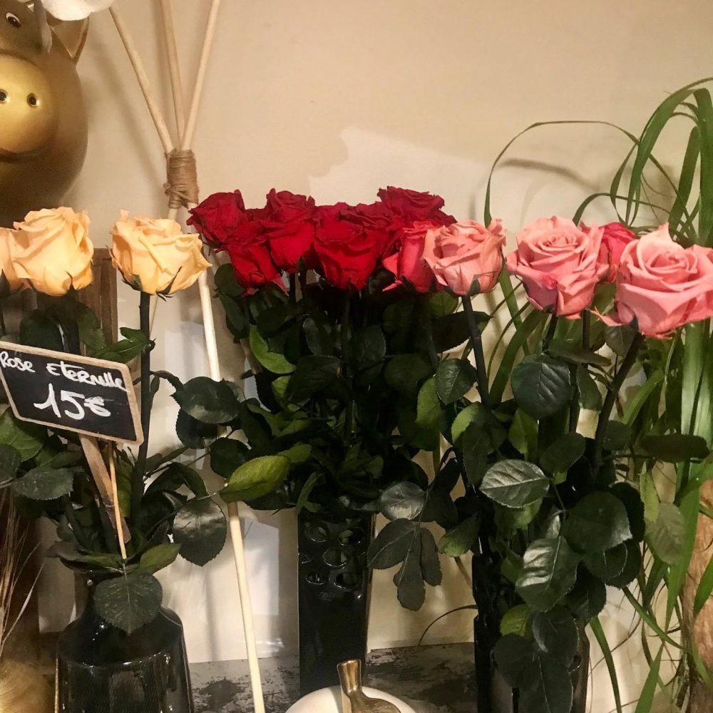 Roses éternelles, par Au temps des fleurs Montauban, fleuriste à Montauban
